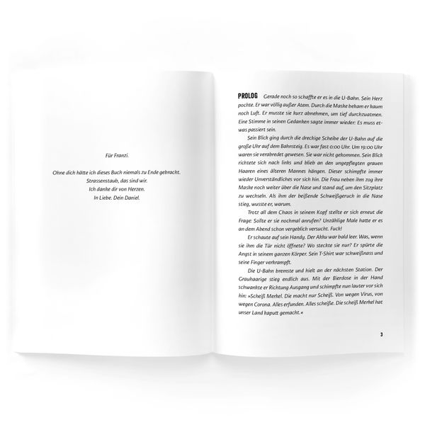 Produktbild: Strassenstaub: Vergessene Kinder – Daniel Gebhart – Roman