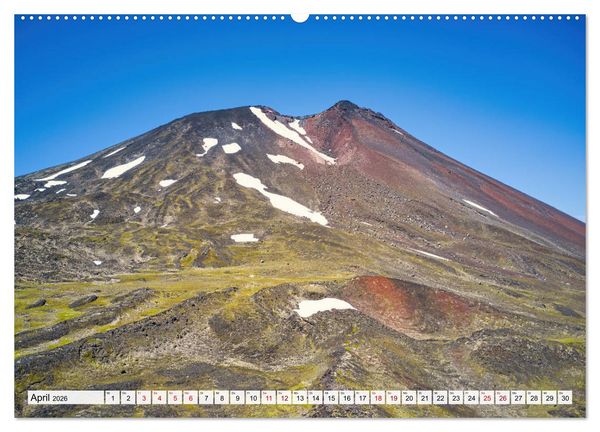 Produktbild: VULKANE: Atemberaubende Vulkanlandschaften S&uuml;damerikas (Wandkalender 2026 DIN A2 quer), CALVENDO Monatskalender
