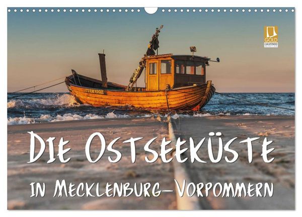 Produktbild: Die Ostseek&uuml;ste in Mecklenburg-Vorpommern (Wandkalender 2026 DIN A3 quer), CALVENDO Monatskalender