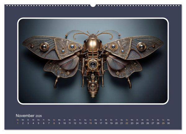 Produktbild: Roboterinsekten (hochwertiger Premium Wandkalender 2026 DIN A2 quer), Kunstdruck in Hochglanz