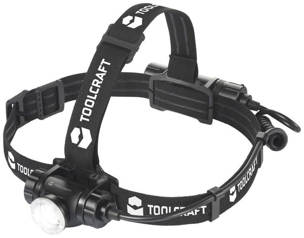 Produktbild: TOOLCRAFT TO-7838472 SMD LED Stirnlampe akkubetrieben 1000lm 5.5h TO-7838472