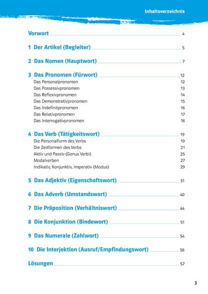 Produktbild: 10-Minuten-Training Deutsch Wortarten 5./6. Klasse. Kleine Lernportionen f&uuml;r jeden Tag