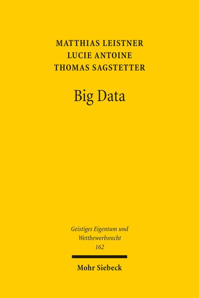 Produktbild: Leistner, M: Big Data