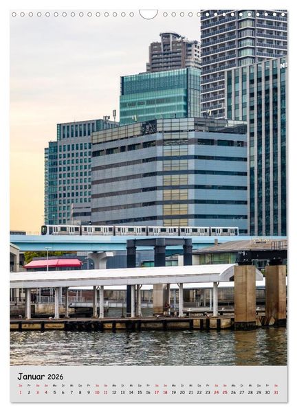 Produktbild: Tokio - Facetten einer Weltstadt (Wandkalender 2026 DIN A3 hoch), CALVENDO Monatskalender