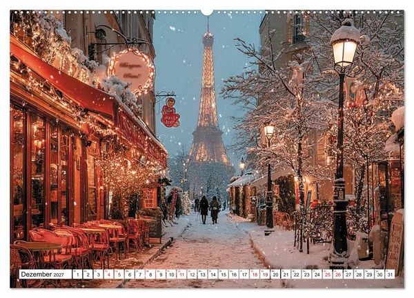Produktbild: Bonjour, Kaffee! Bonjour, Paris! (Wandkalender 2027 DIN A2 quer), CALVENDO Monatskalender