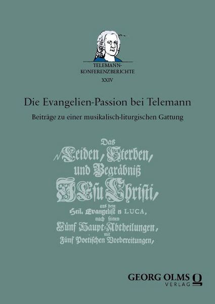 Produktbild: Die Evangelien-Passion bei Telemann