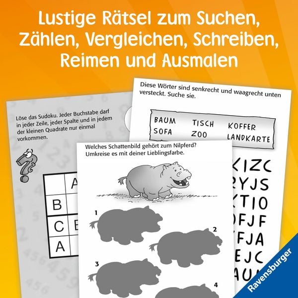 Produktbild: Spiel & Spa&szlig; - Grundschul-R&auml;tselspa&szlig; f&uuml;r unterwegs