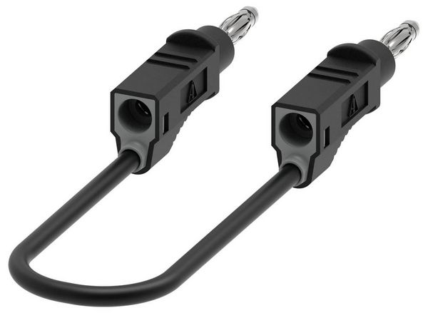 Produktbild: Electro PJP 2111-CD1-25N Messleitung 25cm Schwarz 1St.