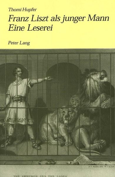 Produktbild: Franz Liszt als junger Mann. Eine Leserei