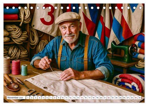 Produktbild: Traditionelle Gewerke (Tischkalender 2026 DIN A5 quer), CALVENDO Monatskalender