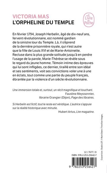Produktbild: L'Orpheline du temple