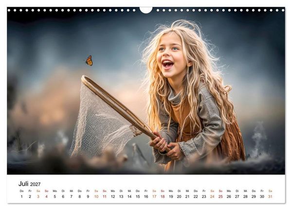 Produktbild: Kinder. Landkinder - Lebendig. Frei. Gl&uuml;cklich. (Wandkalender 2027 DIN A3 quer), CALVENDO Monatskalender