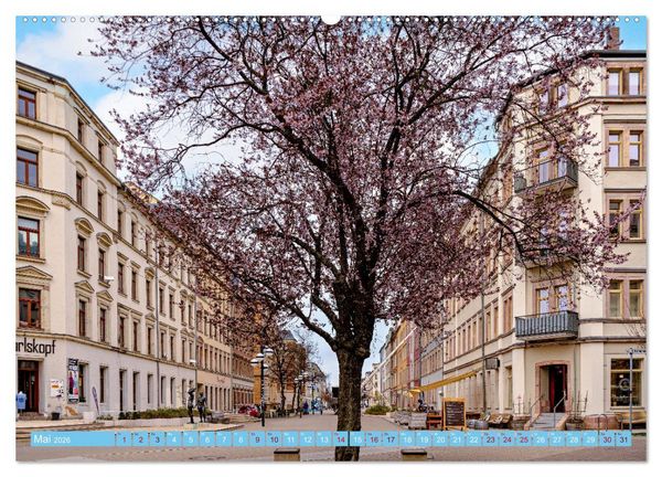 Produktbild: Chemnitz Stadtansichten (Wandkalender 2026 DIN A2 quer), CALVENDO Monatskalender