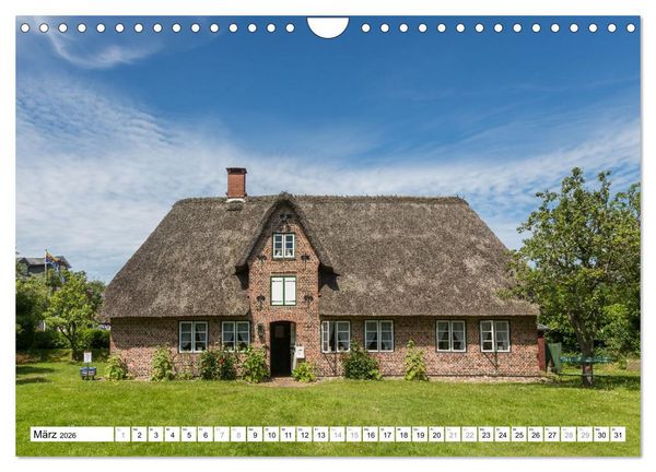 Produktbild: Amrum - Perle im nordfriesischen Wattenmeer (Wandkalender 2026 DIN A4 quer), CALVENDO Monatskalender