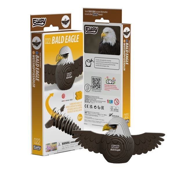 EUGY - 3D Bastelset Weisskopfseeadler