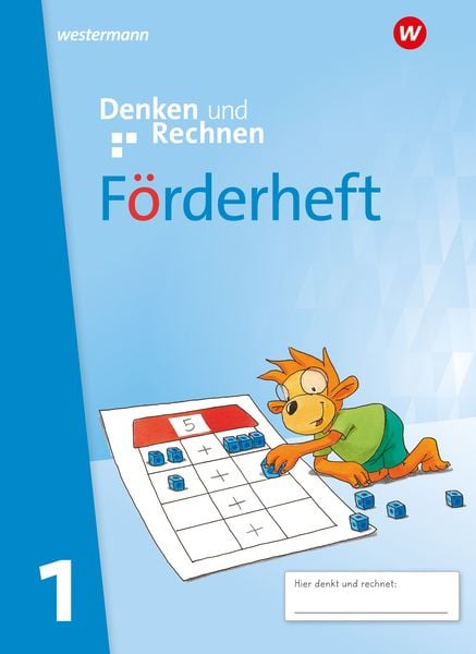 Produktbild: Denken und Rechnen 1. Förderheft. Allgemeine Ausgabe