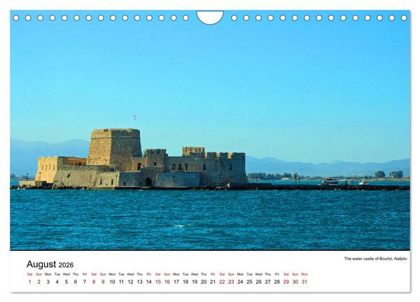 Produktbild: Highlights from the favourite land of the gods - Greece in twelve pictures (Wall Calendar 2026 DIN A4 landscape), CALVENDO 12 Month Wall Calendar