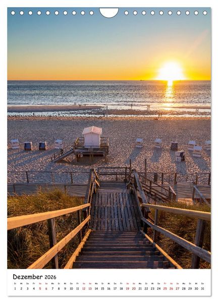 Produktbild: Bezauberndes Sylt (Wandkalender 2026 DIN A4 hoch), CALVENDO Monatskalender