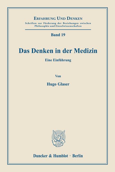 Produktbild: Das Denken in der Medizin.