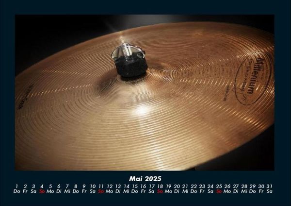 Produktbild: Musik 2025 Fotokalender DIN A4