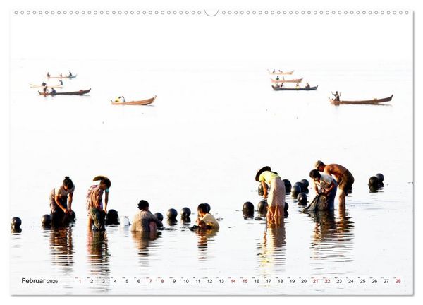 Produktbild: Myanmar - Reise durch das alte Burma (Wandkalender 2026 DIN A2 quer), CALVENDO Monatskalender