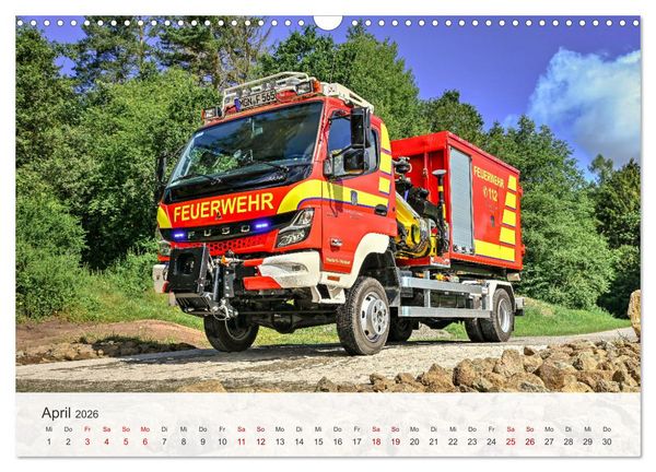 Produktbild: Einsatzfahrzeuge 112 (Wandkalender 2026 DIN A3 quer), CALVENDO Monatskalender