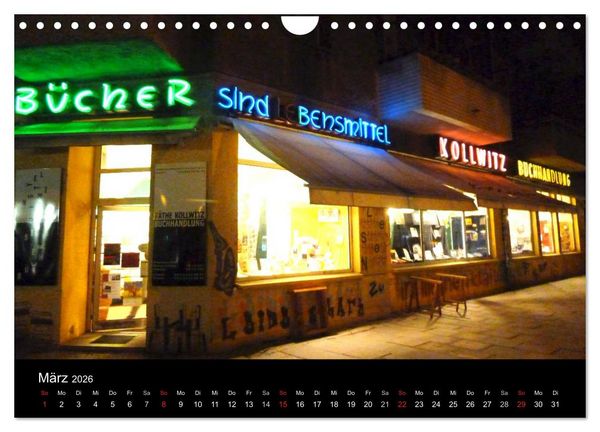 Produktbild: Alternativer Berlinkalender (Wandkalender 2026 DIN A4 quer), CALVENDO Monatskalender