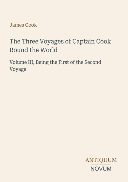 Produktbild: The Three Voyages of Captain Cook Round the World