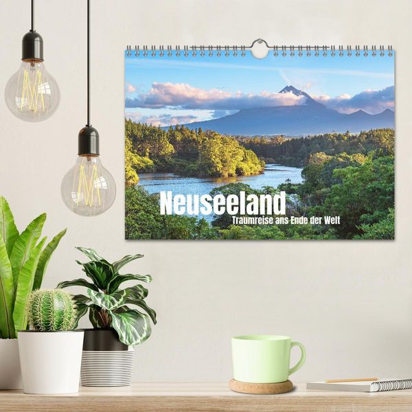 Produktbild: Neuseeland - Traumreise ans Ende der Welt (Wandkalender 2026 DIN A4 quer), CALVENDO Monatskalender