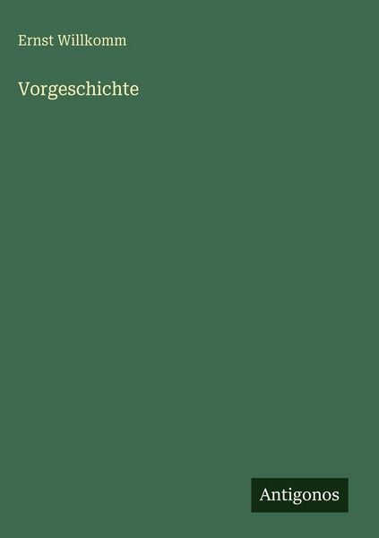 Produktbild: Vorgeschichte