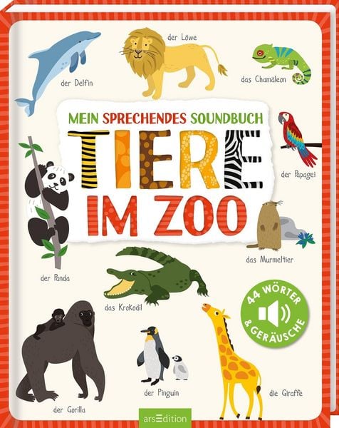 Mein sprechendes Soundbuch – Tiere im Zoo