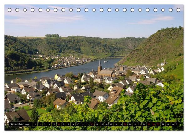 Produktbild: Entlang der Mosel (Tischkalender 2026 DIN A5 quer), CALVENDO Monatskalender