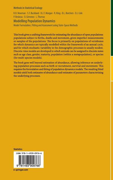 Produktbild: Modelling Population Dynamics