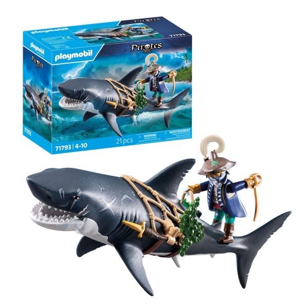 Produktbild: Playmobil&reg; 71793 Gefahr durch Riesenhai