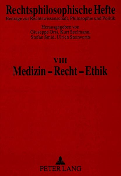 Produktbild: Medizin - Recht - Ethik