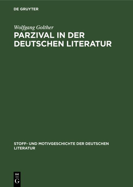 Produktbild: Parzival in der deutschen Literatur