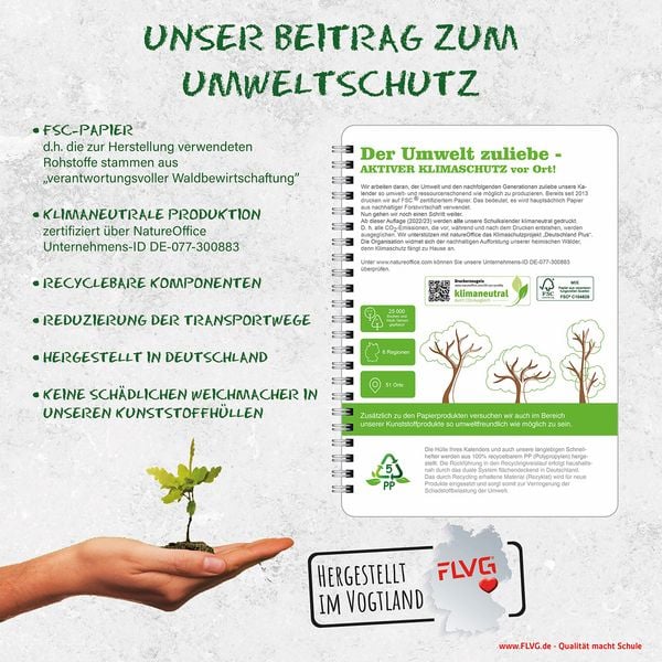 A5 FLVG-Kalender von Lehrenden für Lehrende 2025/2026