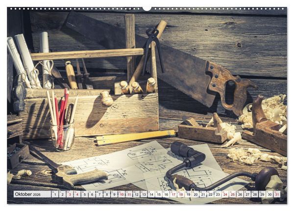 Produktbild: Handwerk &ndash; Freude an der Arbeit (hochwertiger Premium Wandkalender 2026 DIN A2 quer), Kunstdruck in Hochglanz