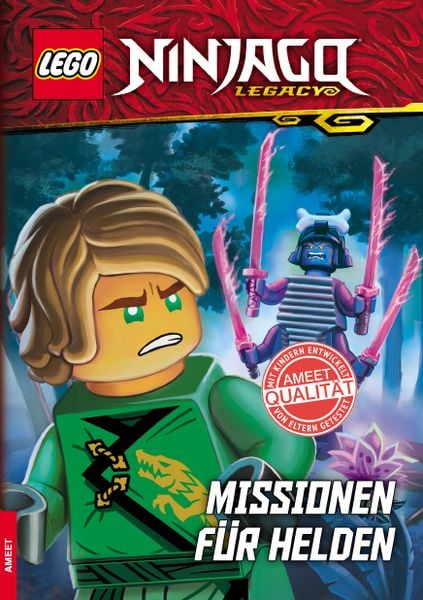 LEGO NINJAGO Missionen für Helden, Paperback von , AMEET sp. z o.o., 978-3-96080-269-3