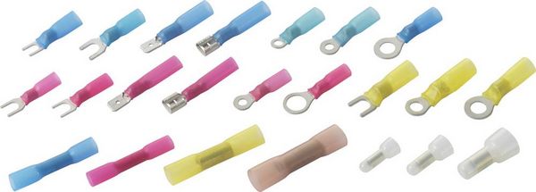 Produktbild: TOOLCRAFT HJ540168BC-A1A5 TO-7104990 Crimpzangen-Set 168teilig Schrumpfverbinder, Pressverbinder 0.5 bis 8mm&sup2; Inkl