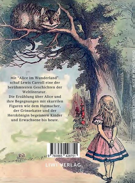 Produktbild: Lewis Carroll: Alice im Wunderland. Vollst&auml;ndige Neuausgabe mit den Illustrationen von John Tenniel