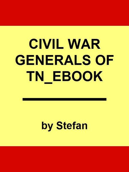 Produktbild: Civil War Generals of Tennessee