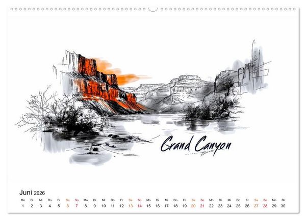 Produktbild: Traumziele der Erde - Kalender f&uuml;r Entdecker (Wandkalender 2026 DIN A2 quer), CALVENDO Monatskalender