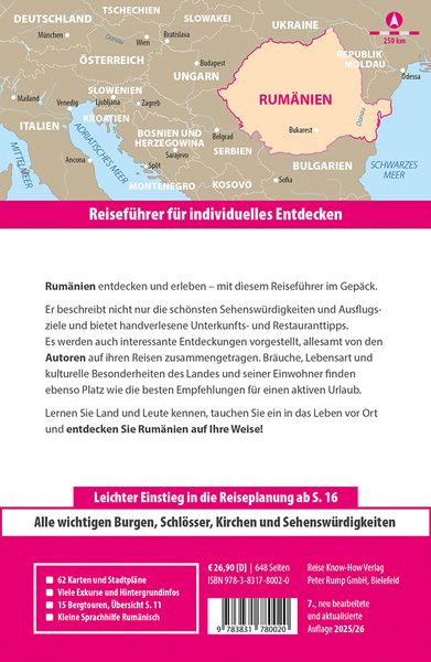 Produktbild: Reise Know-How Reisef&uuml;hrer Rum&auml;nien