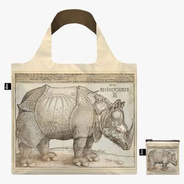 Produktbild: ALBRECHT DUERER Das Nashorn Recycelte Tasche