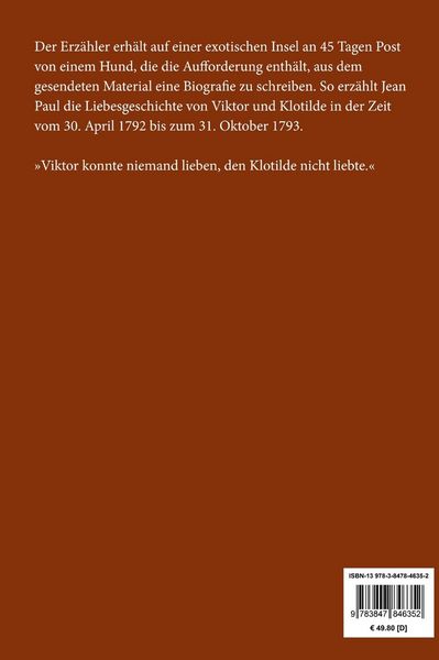 Produktbild: Hesperus oder 45 Hundsposttage (Gro&szlig;druck)