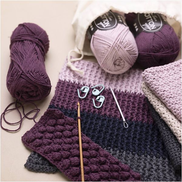 Produktbild: Creativ Company DIY Sets Stricken & H&auml;keln Starter Kreativ Set H&auml;keln, Kreativ Box