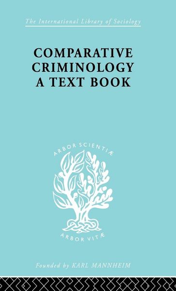 Produktbild: Comparative Criminology