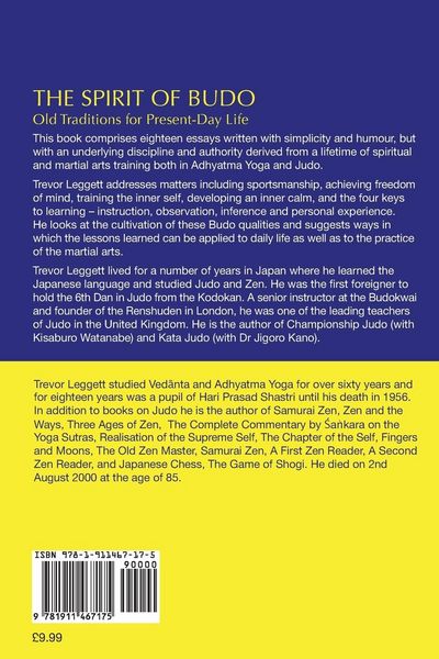 Produktbild: The Spirit of Budo - Old Traditions for Present-day Life