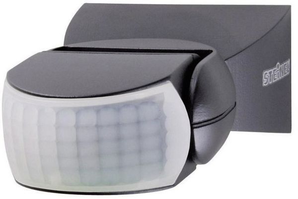Produktbild: Steinel 600419 Decke, Wand Bewegungsmelder 120&deg; Relais Schwarz IP54